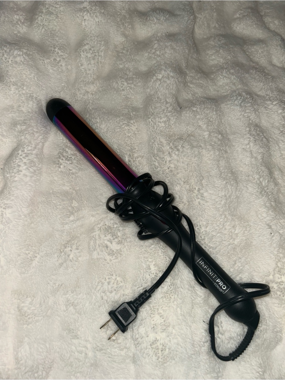 INFINTI PRO Iridescent Curling Wand - Purple/Blue